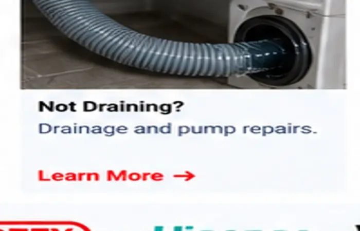 Washing Machine Not Draining Repairs in Johannesburg